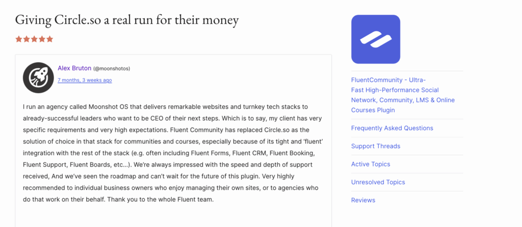 FluentCommunity Review 2
